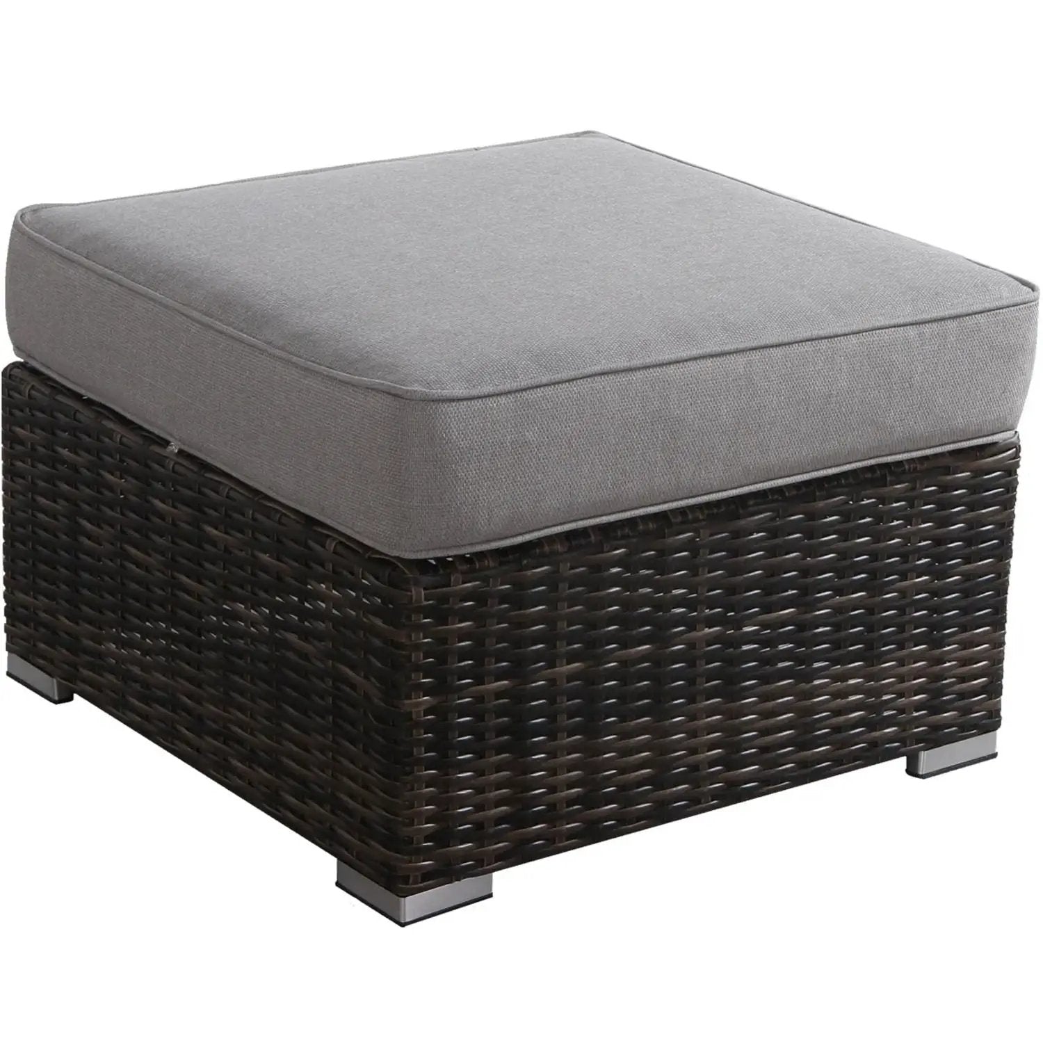 Stylish Outdoor Ottoman With Cushion For Comfort by Unique Piece Furniture