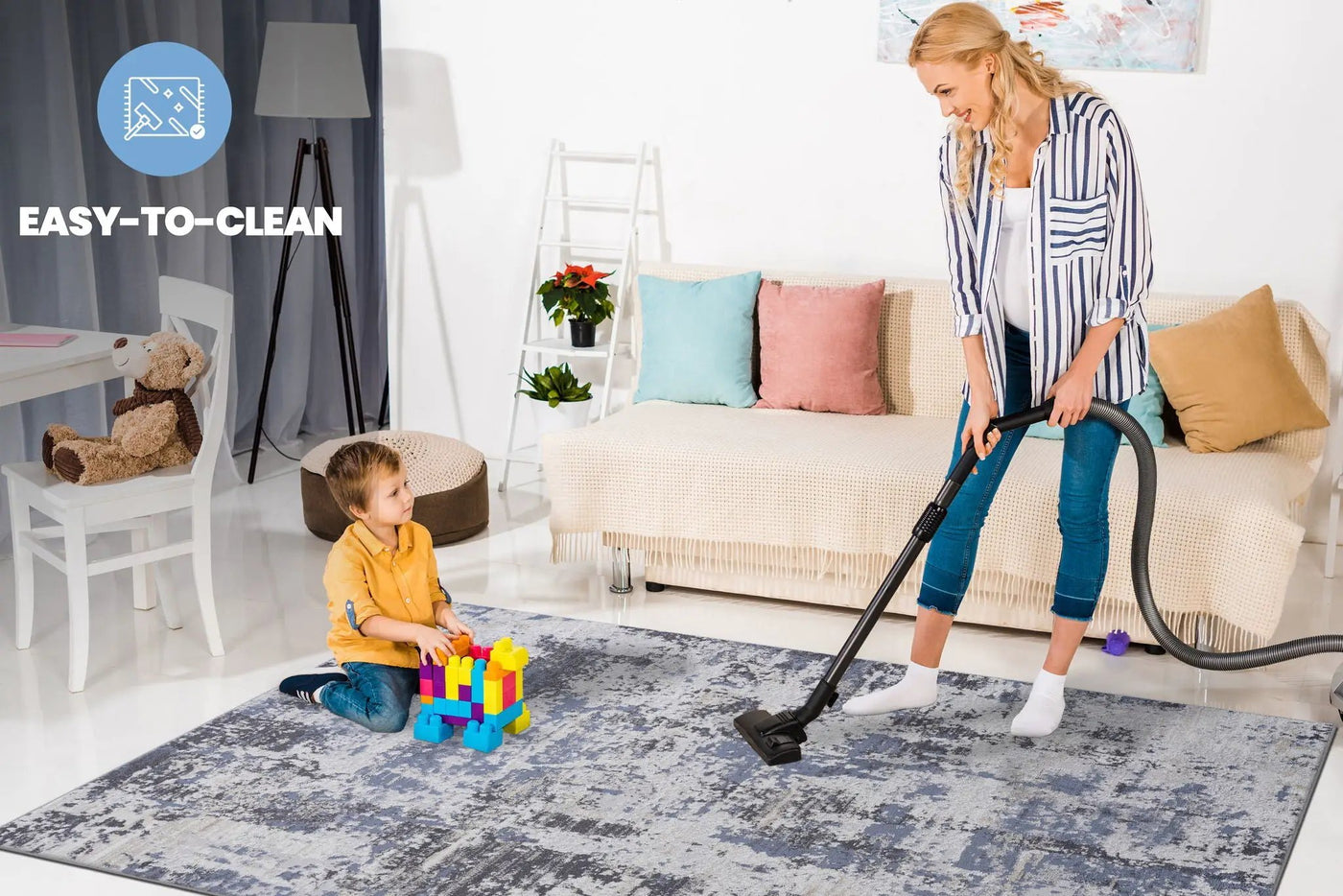 Payas - Abstract Area Rug by Unique Piece Furniture