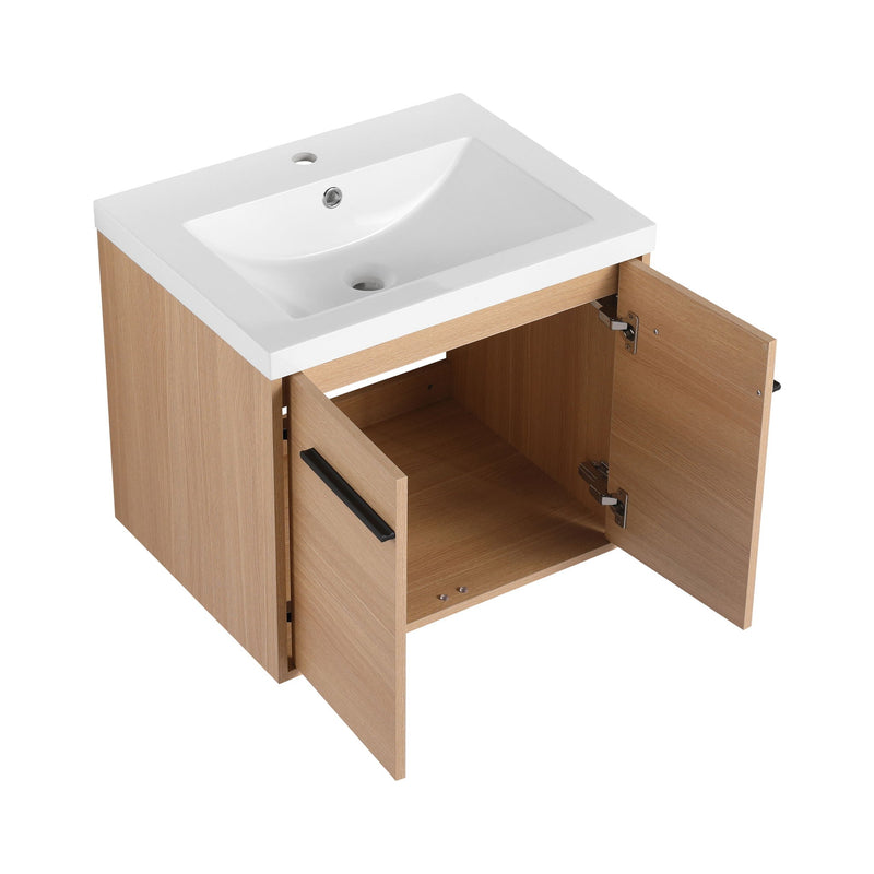Bathroom Vanity Set With Resin Countertop Sink, 2 Doors by HouseOfZazla