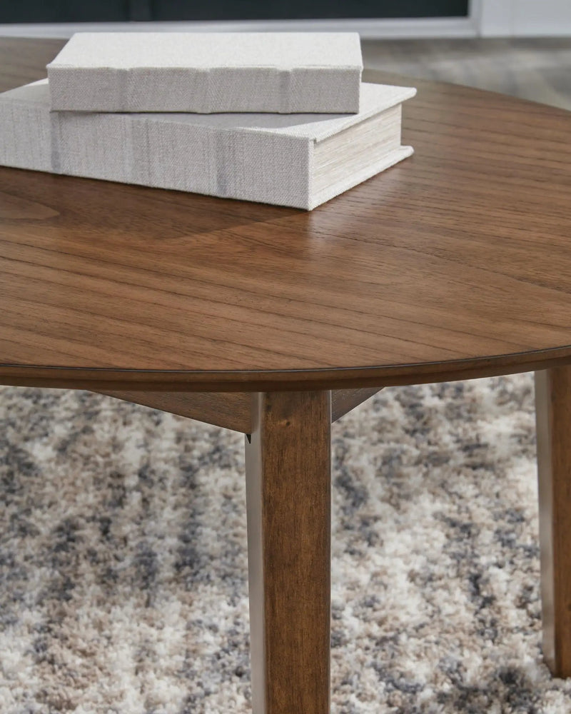 Gordonay - Occasional Table Set (Set of 3) - Brown by Unique Piece Furniture