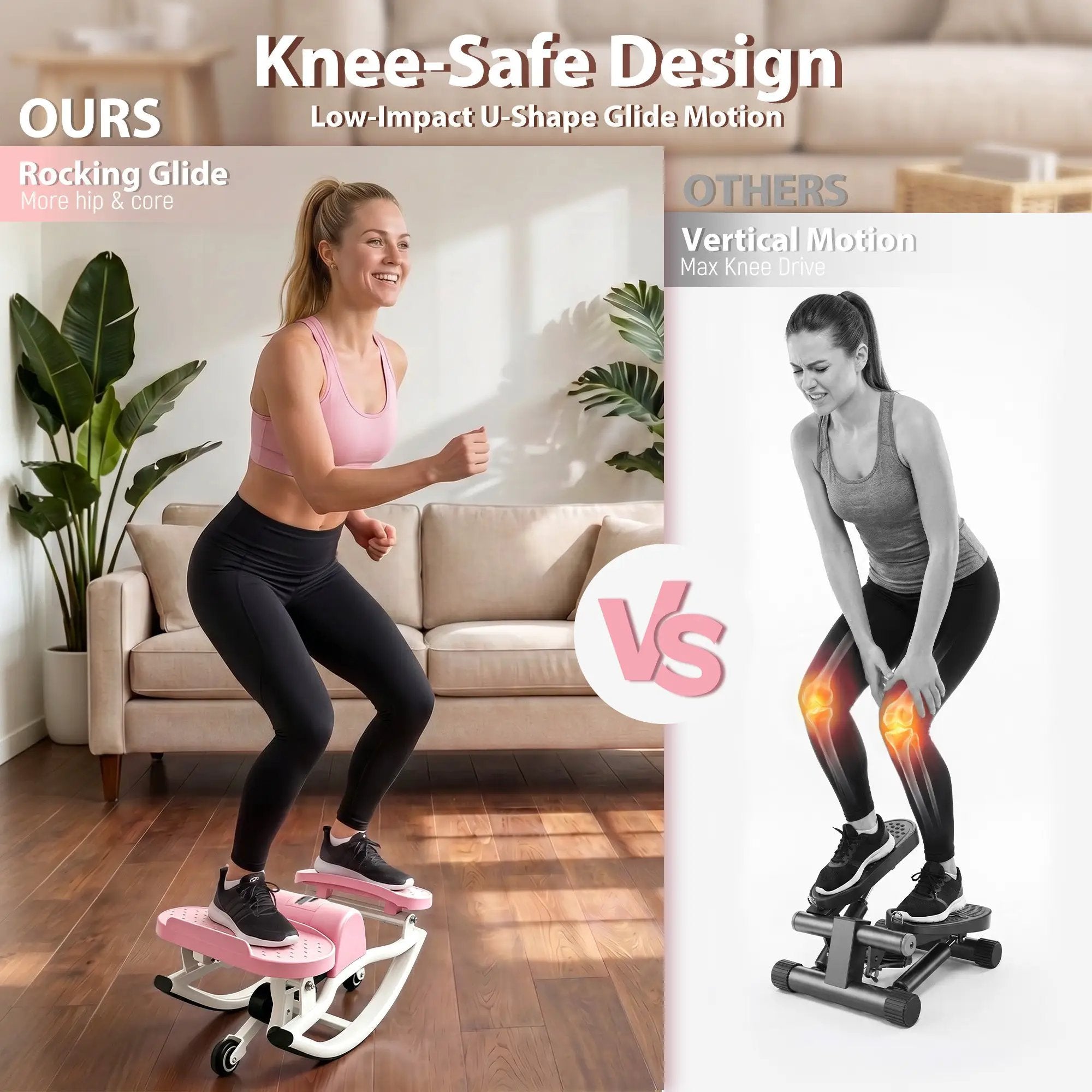 Swing Stepper Machine – Home Aerobic Fitness Made Easy by HouseOfZazla