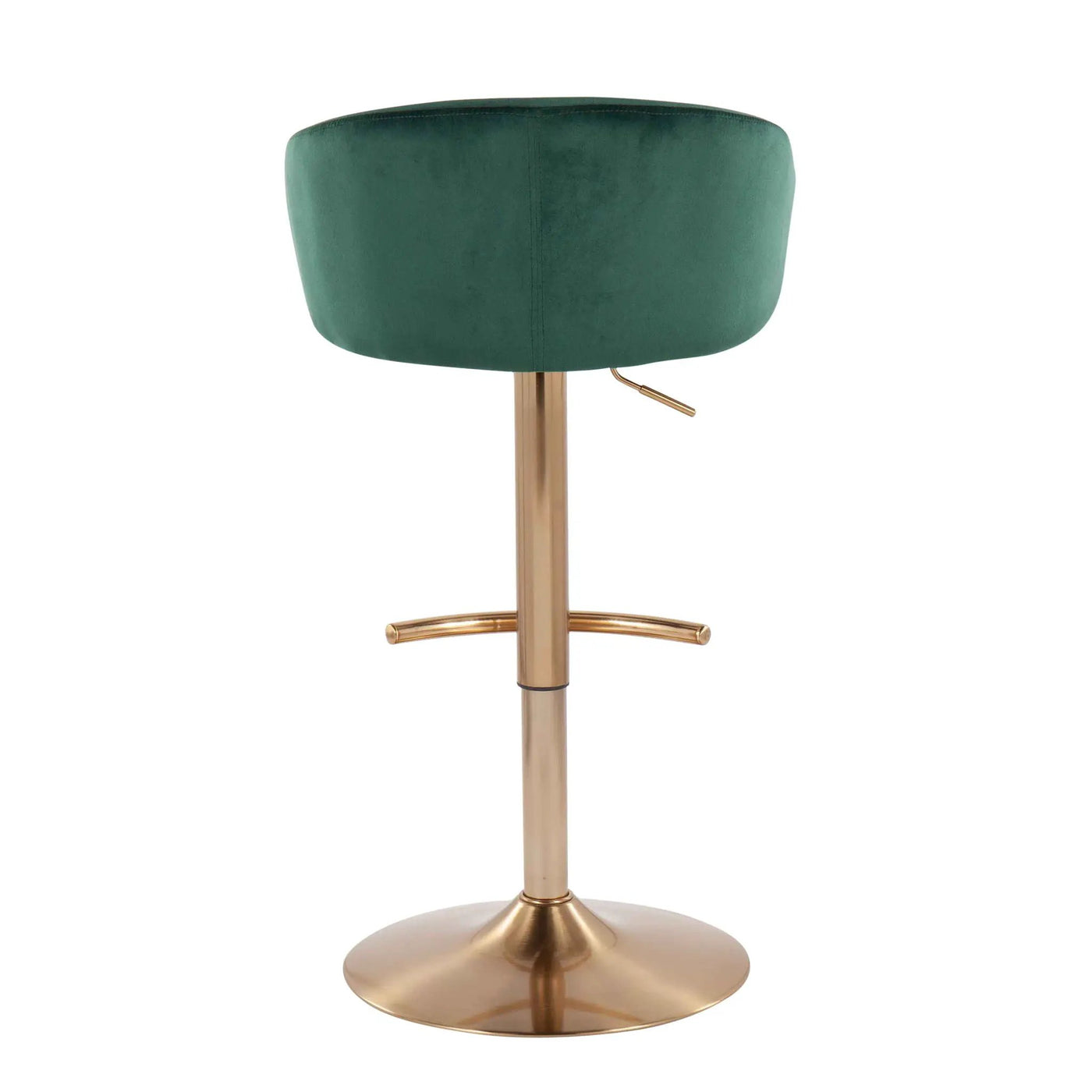 Claire - Contemporary / Glam Adjustable Bar Stool (Set of 2) by Unique Piece Furniture