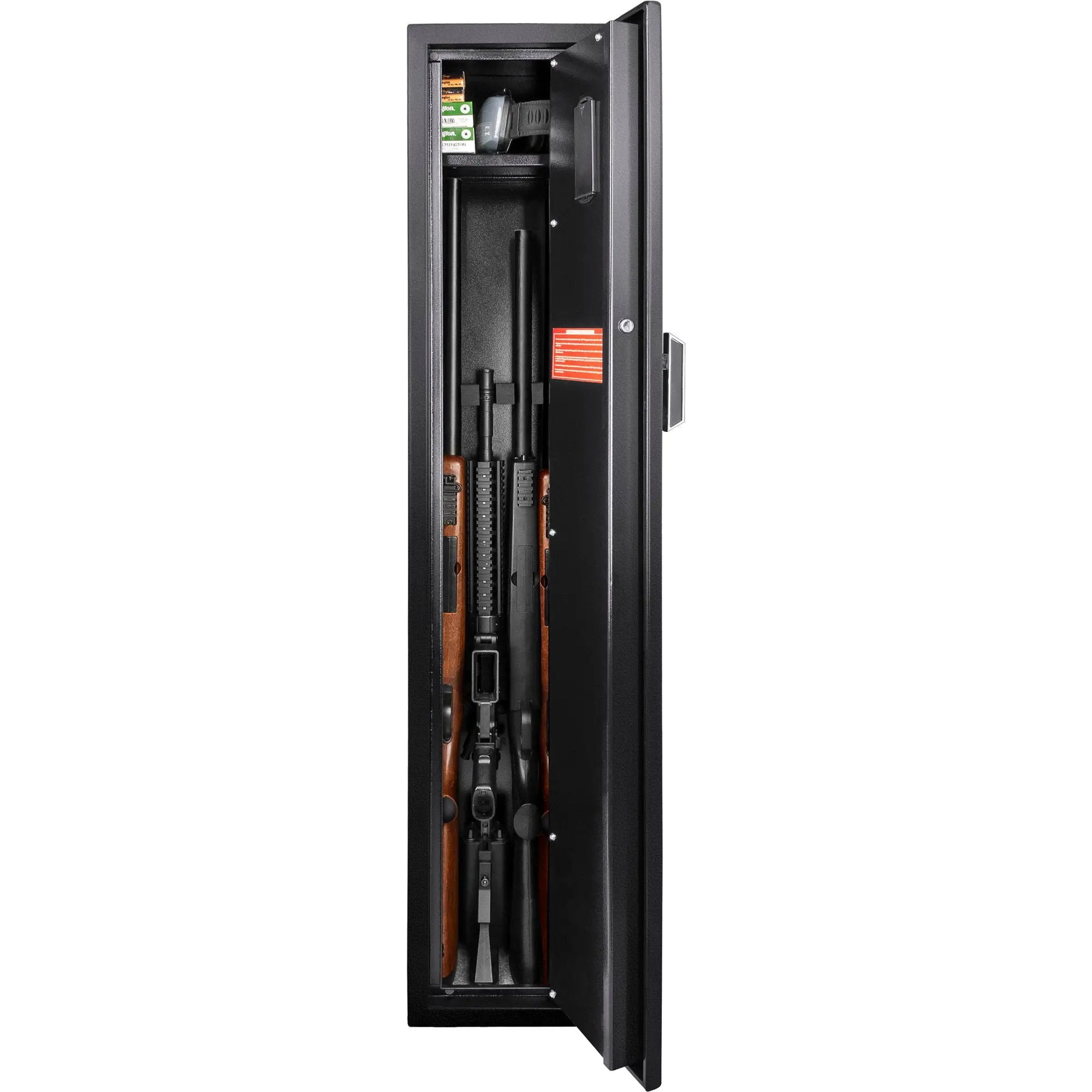 1.83 Cu Ft Biometric Keypad Rifle Safe - Black by HouseOfZazla
