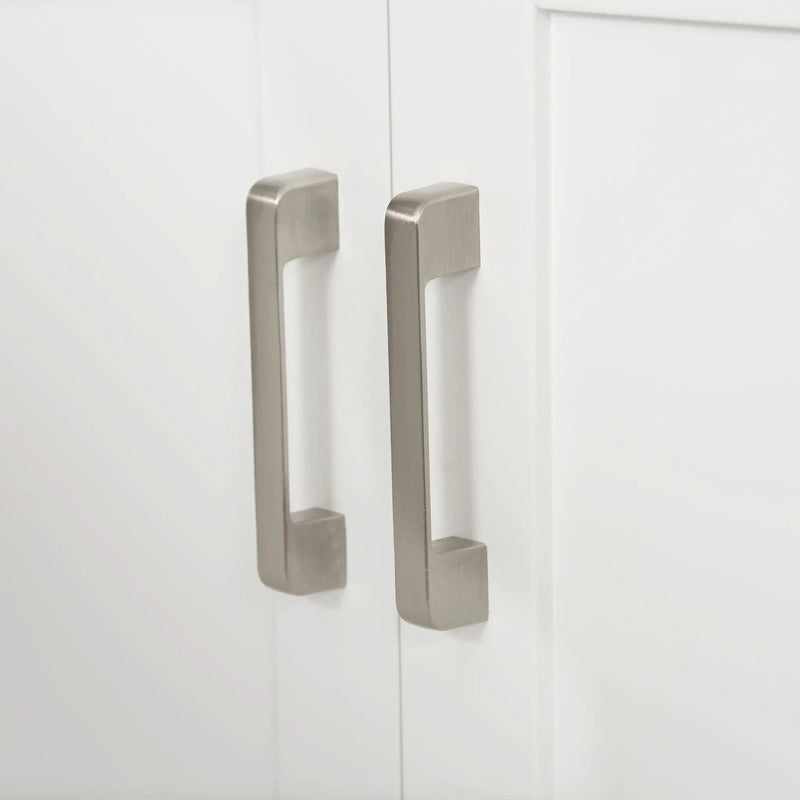 Bathroom Vanity With 2 Doors, 2 Drawers, Adjustable Shelf, Hidden Slides & Soft Close Hinges