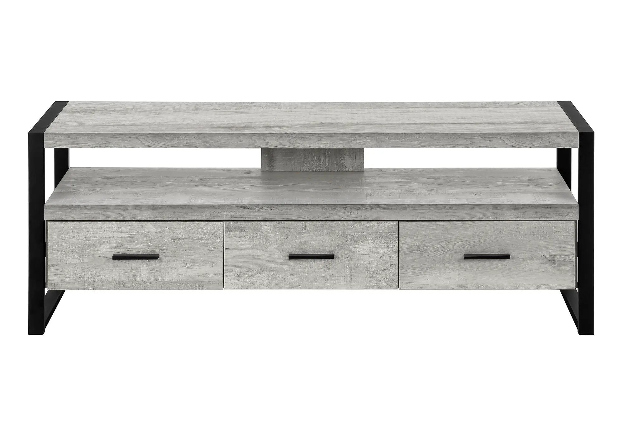 TV Stand, Console, Media Entertainment Center, Storage Drawers, Modern by Unique Piece Furniture
