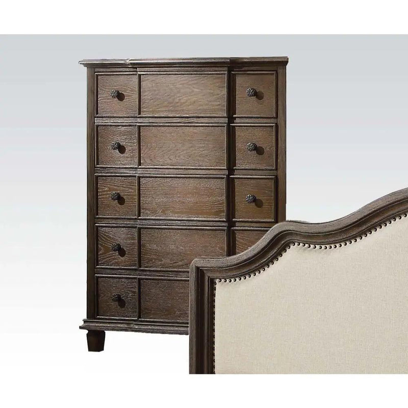 Baudouin - Chest - Weathered Oak by Unique Piece Furniture