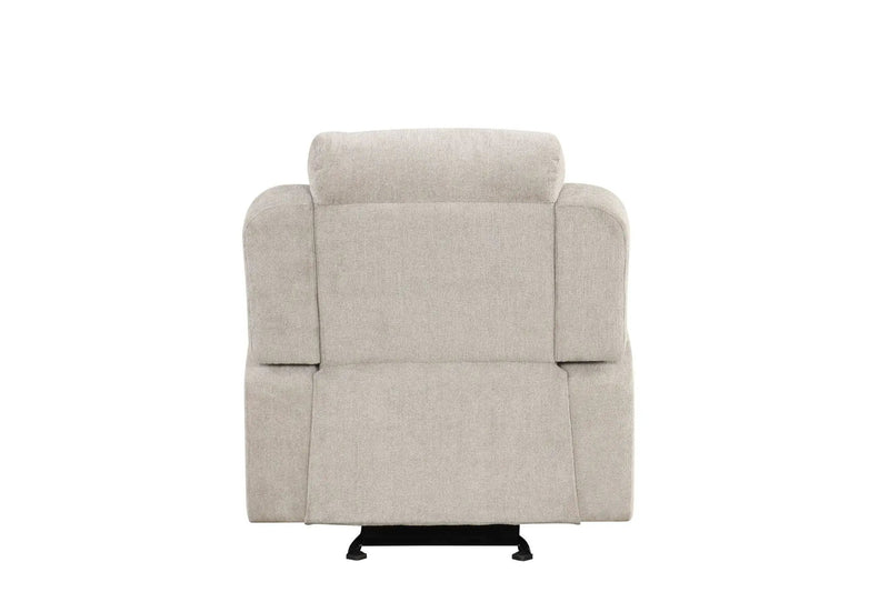 Galya - Motion Glider Recliner - Light Gray by Unique Piece Furniture