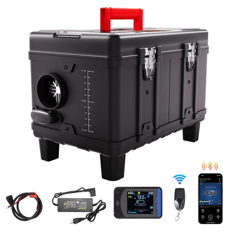 Diesel Air Heater 12V/24V 8KW Bluetooth APP Remote Control for Vehicles by HouseOfZazla
