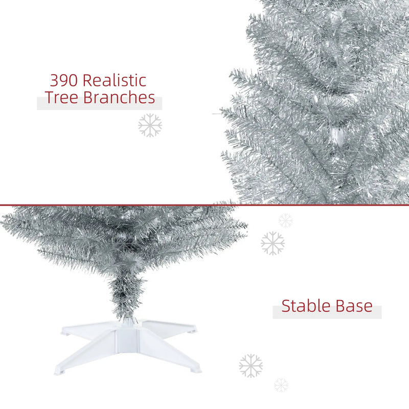 HOMCOM 6' Artificial Pencil Christmas Tree by HouseOfZazla