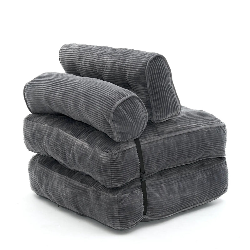 Folding Sofa Bed, Convertible Sleeper Chair by HouseOfZazla
