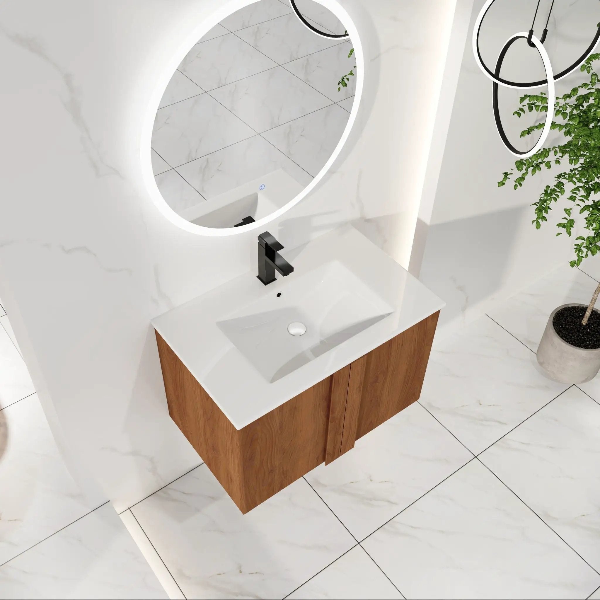 Floating Bathroom Vanity With Sink Combo by Unique Piece Furniture