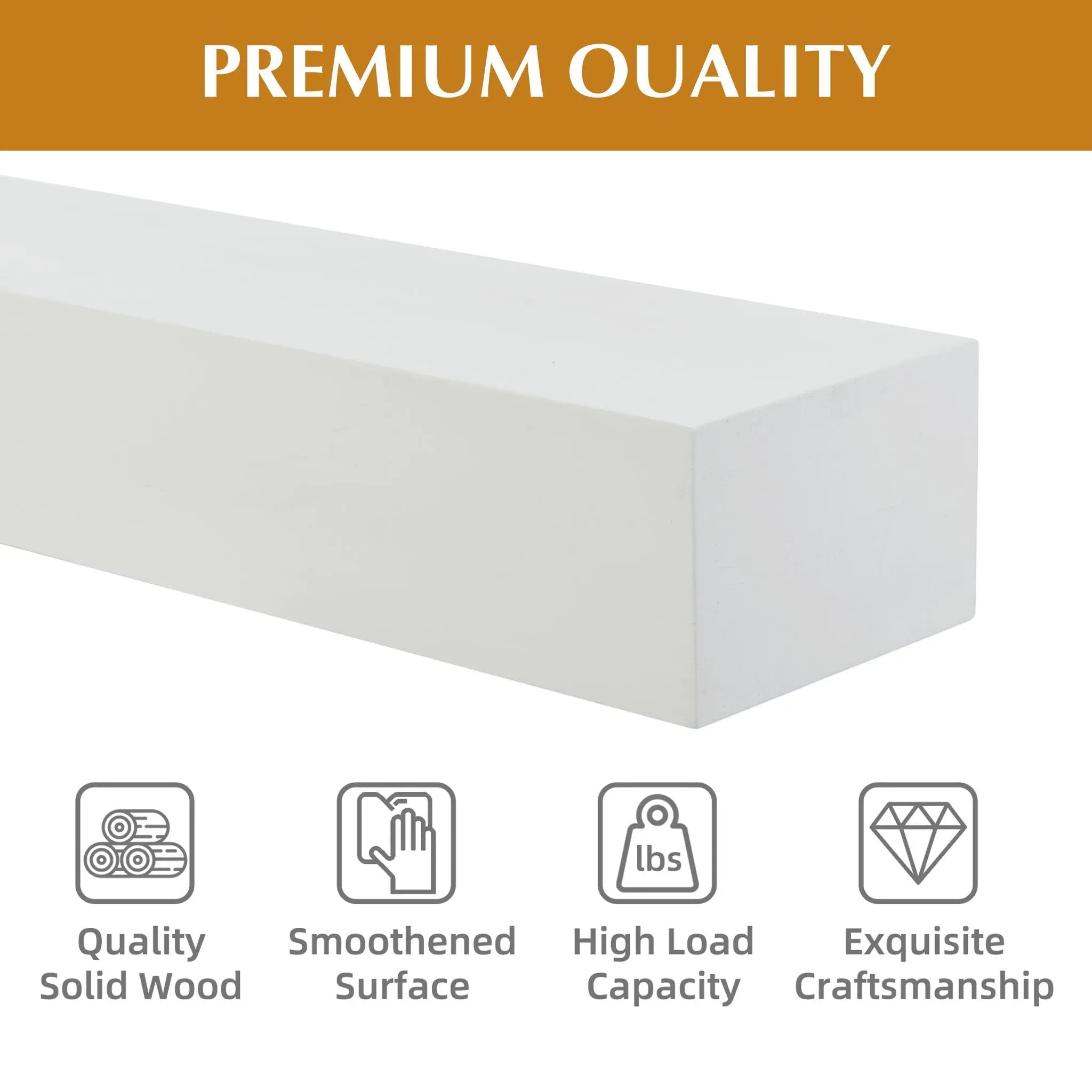 Fireplace Mantel Floating Shelf For Home Decor by Unique Piece Furniture