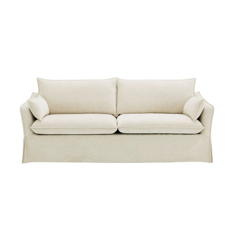 Shane - Sofa With 2 Pillows - Beige by HouseOfZazla