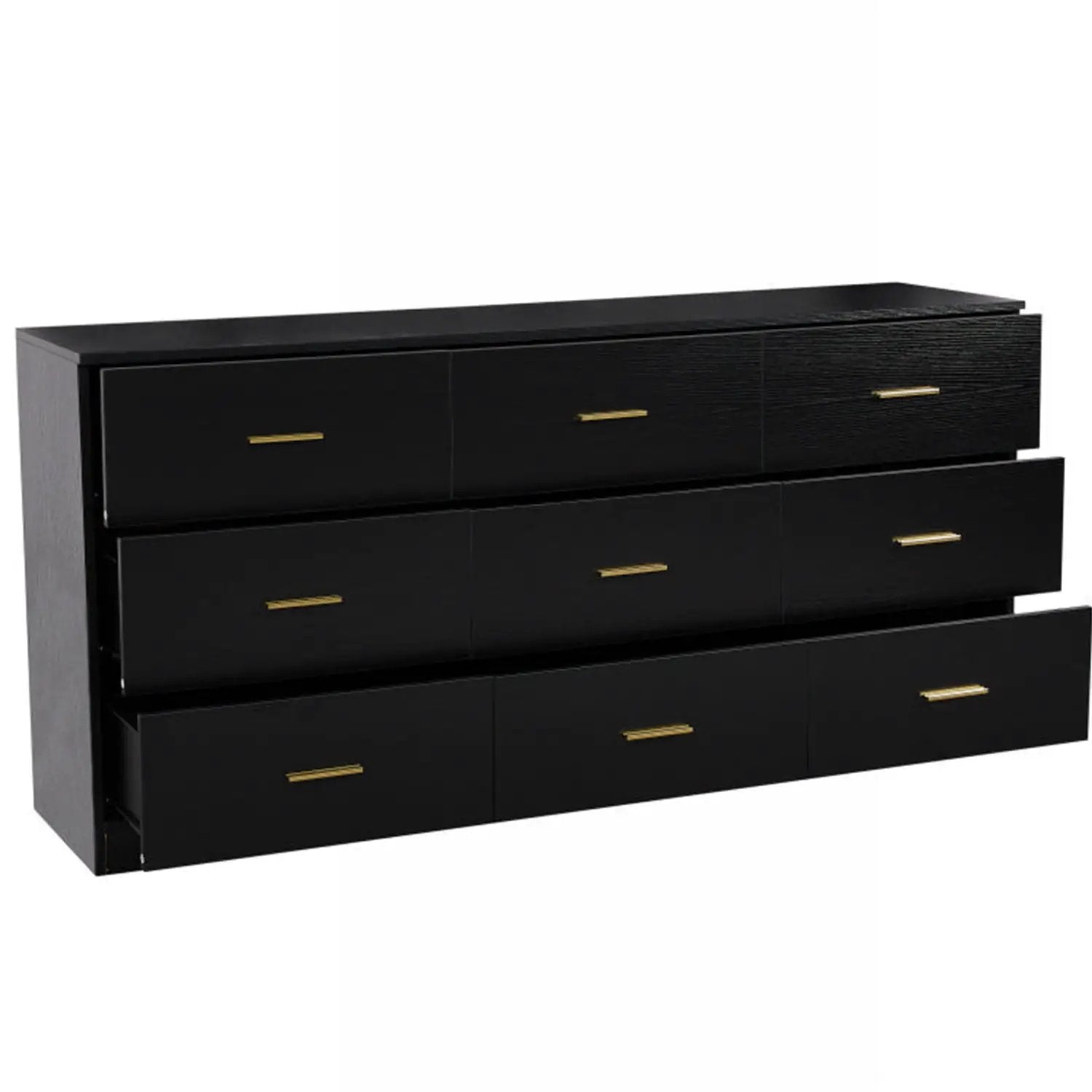 Modern Drawer Dresser For Bedroom, Ample Storage Wide Chest Of Drawers by Unique Piece Furniture