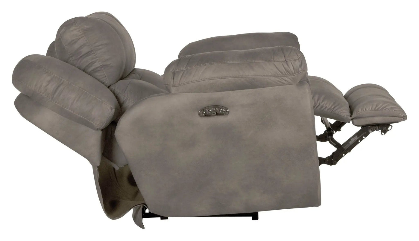 Ferrington - Power Lay Flat Recliner with Power Adjustable Headrest by Unique Piece Furniture