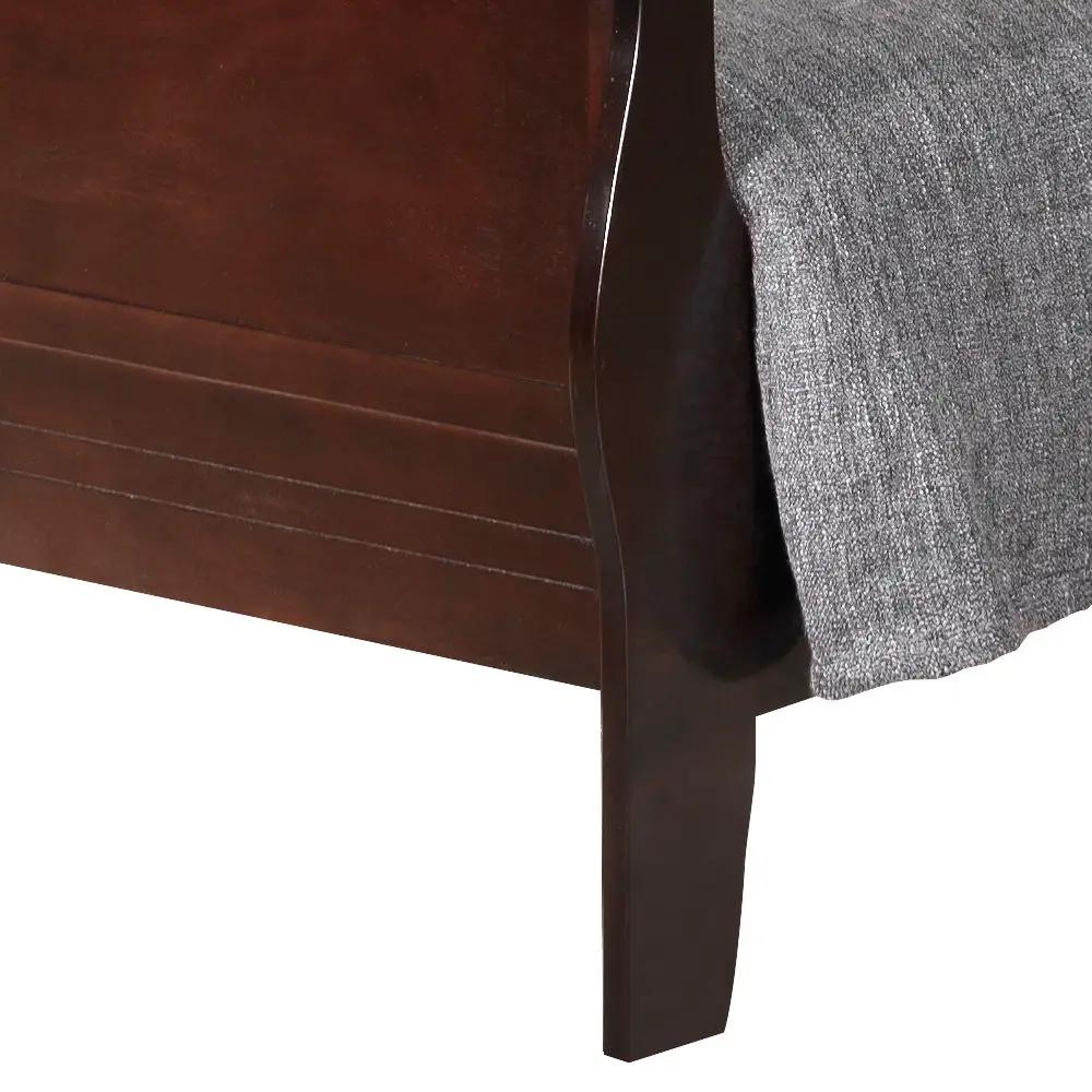 Louis Phillipe - Panel Sleigh Bed by HouseOfZazla