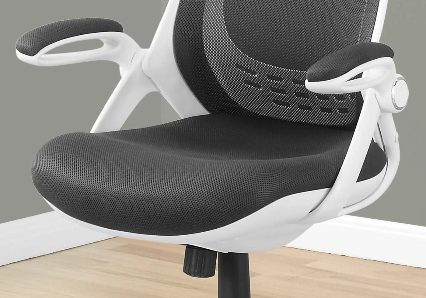 Office Chair, Adjustable Height, Swivel, Ergonomic, Armrests, Contemporary & Modern by HouseOfZazla