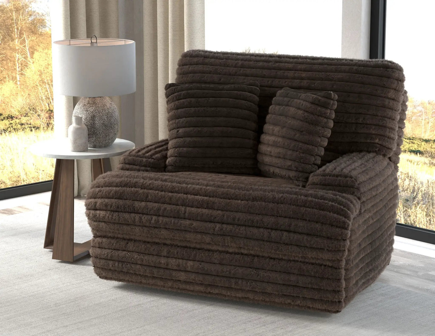 Cushy - Power Headrest Deep Seat Recliner by Unique Piece Furniture
