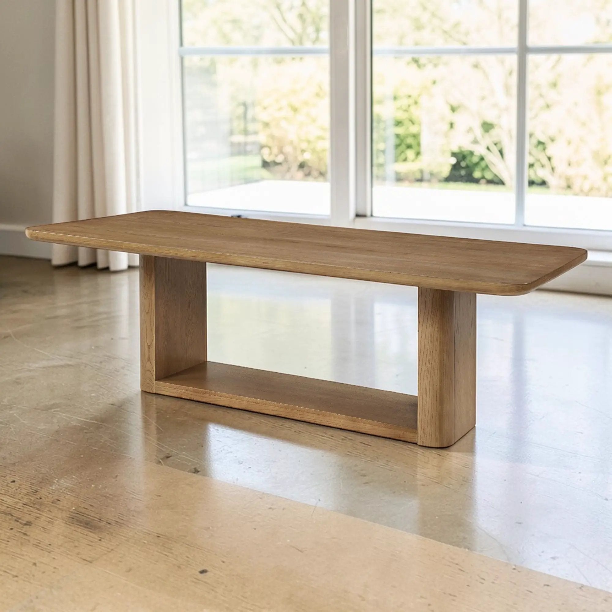 Zoey - Dining Table - Oak by HouseOfZazla