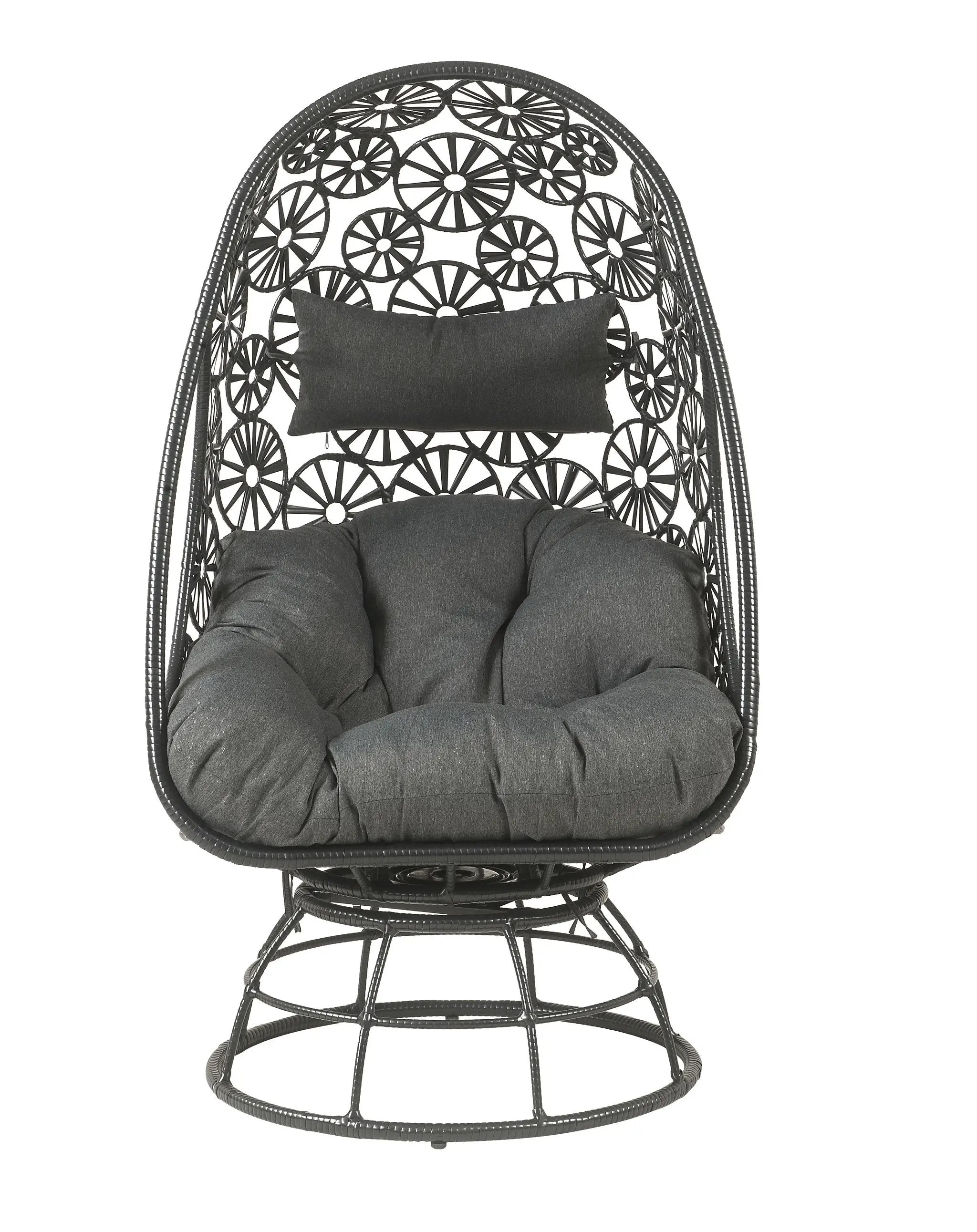 Hikre Clear Glass Patio Furniture Set by HouseOfZazla