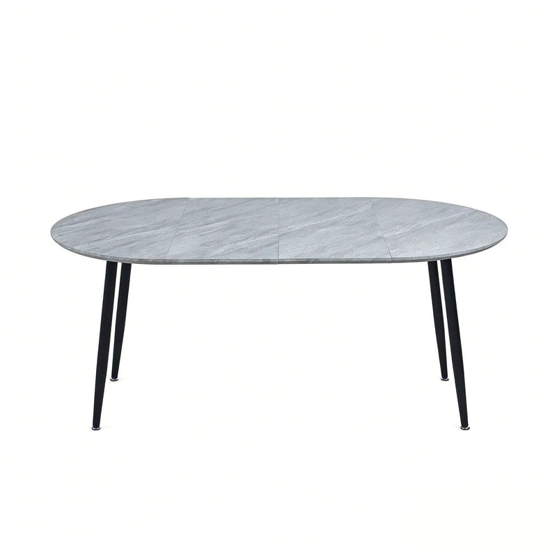 Extensible Table, Dining Table, Office Table, Coffee Table Metal Leg by HouseOfZazla