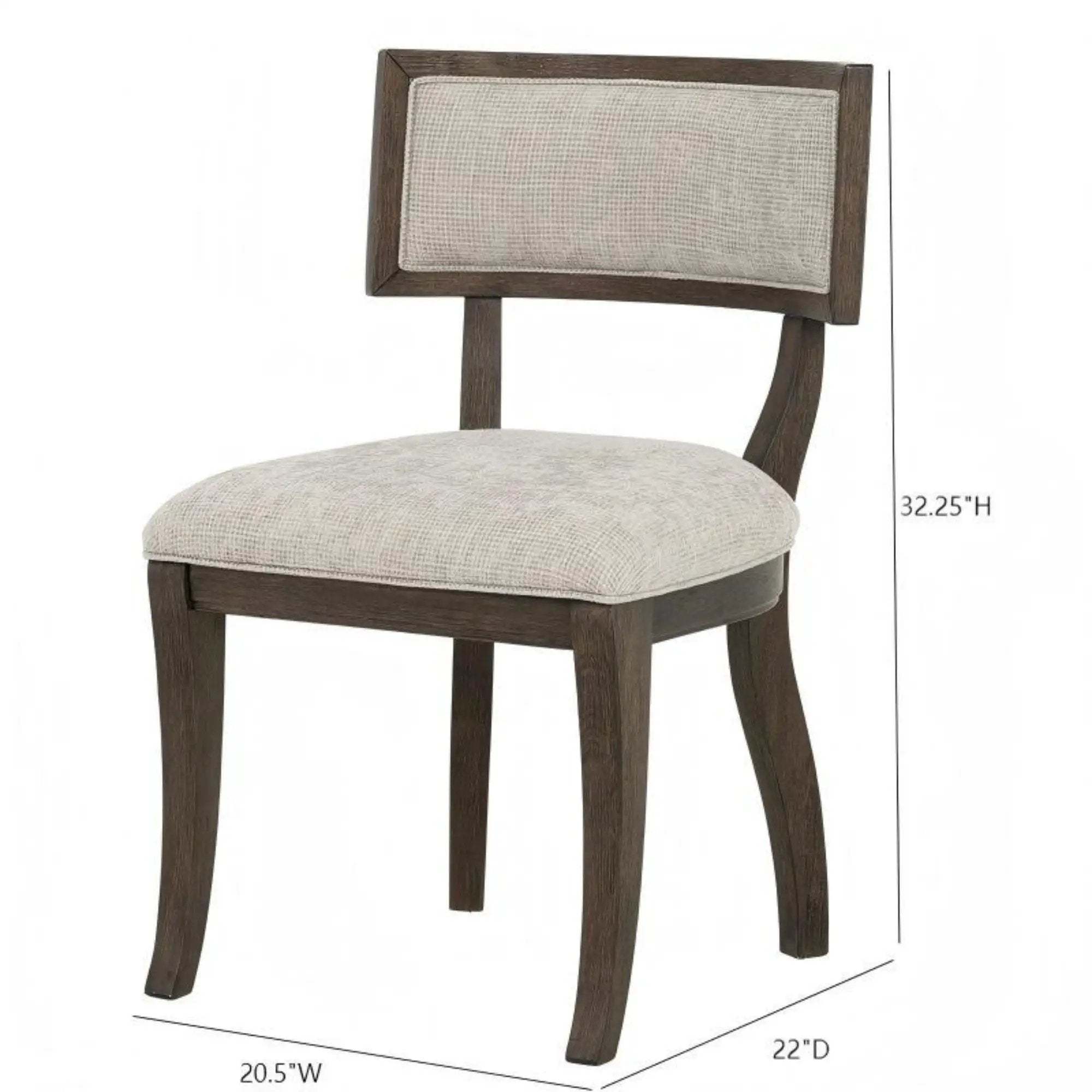 Marie - Upholstered Dining Chair (Set of 2) - Beige by HouseOfZazla