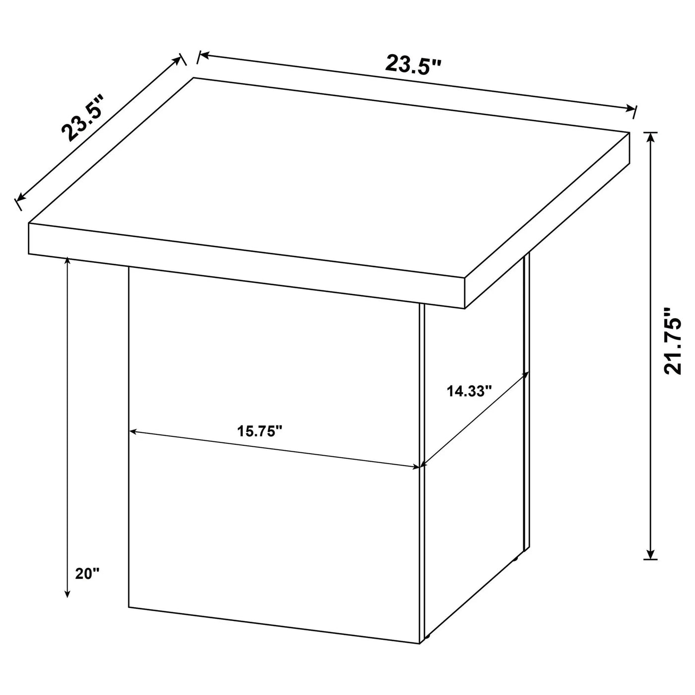 Exeter - Square Table by HouseOfZazla