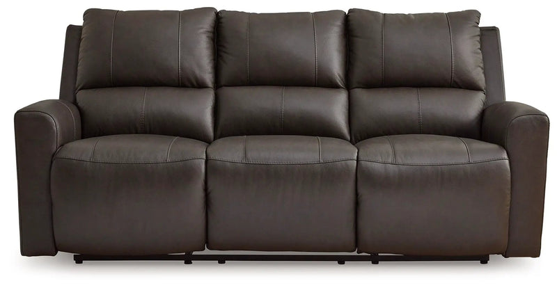 Boxmere - Reclining Power Sofa - Storm by Unique Piece Furniture