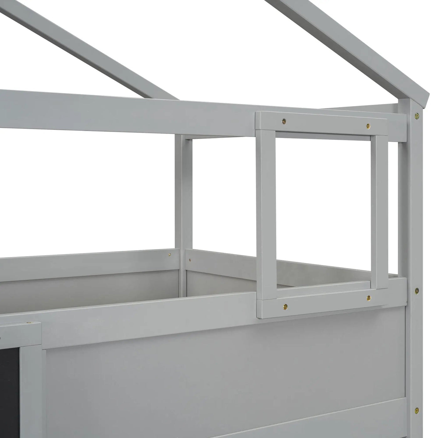 House Style Bunk Bed With Storage Staircase And board by HouseOfZazla