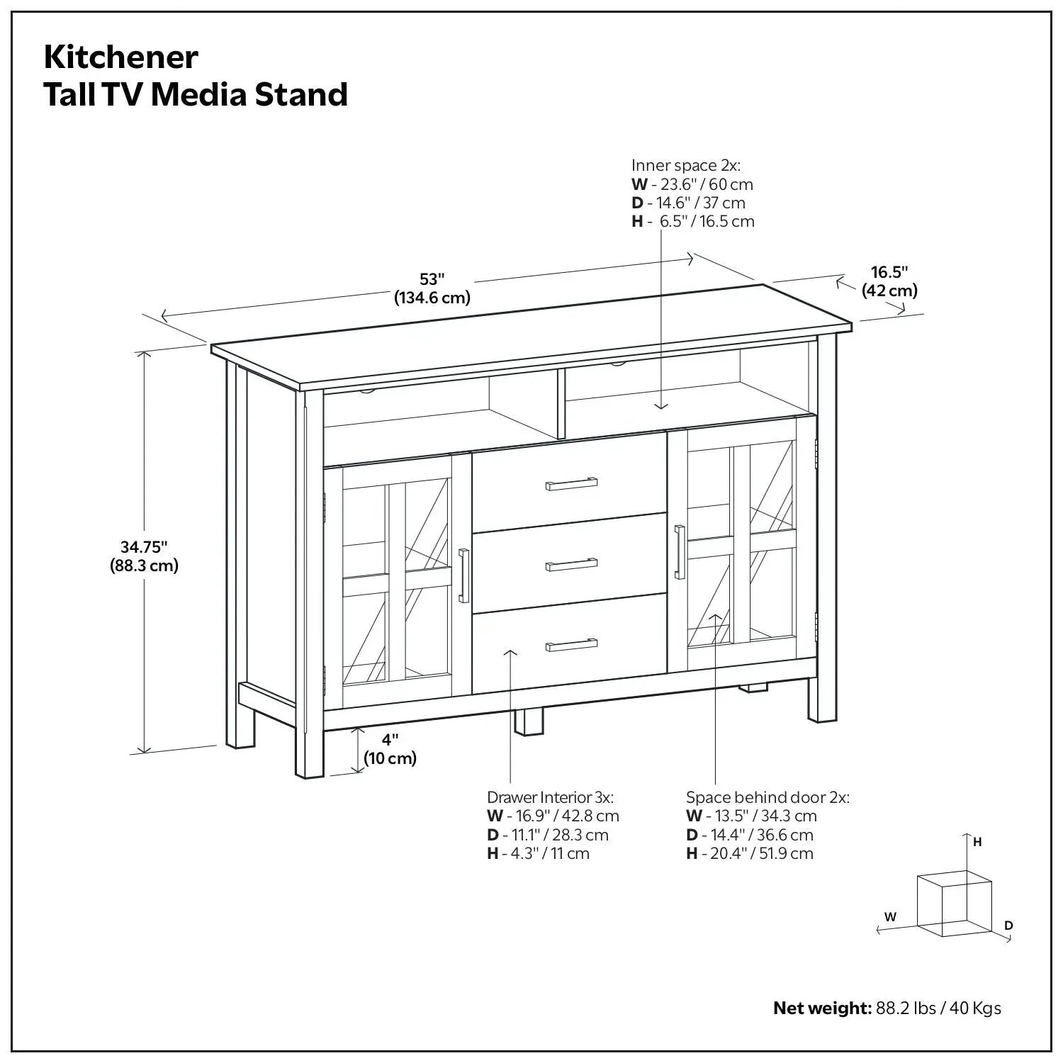 Kitchener - Handcrafted TV Media Stand by Unique Piece Furniture