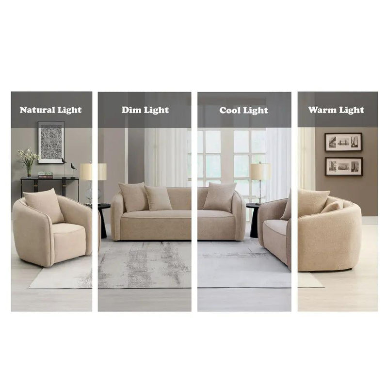 Keith - Sofa With 3 Pillows by Unique Piece Furniture