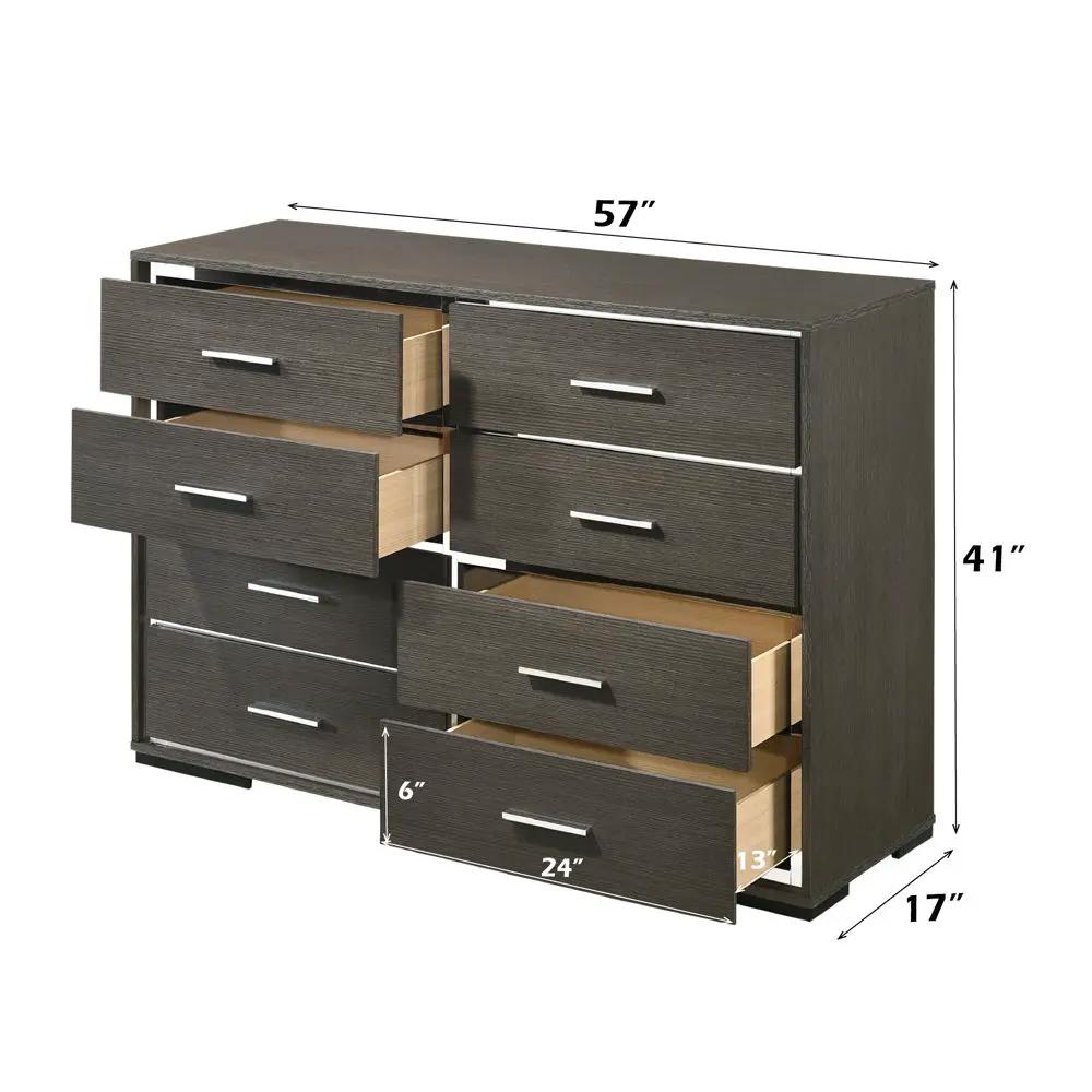 Escher - Dresser - Gray Oak by Unique Piece Furniture