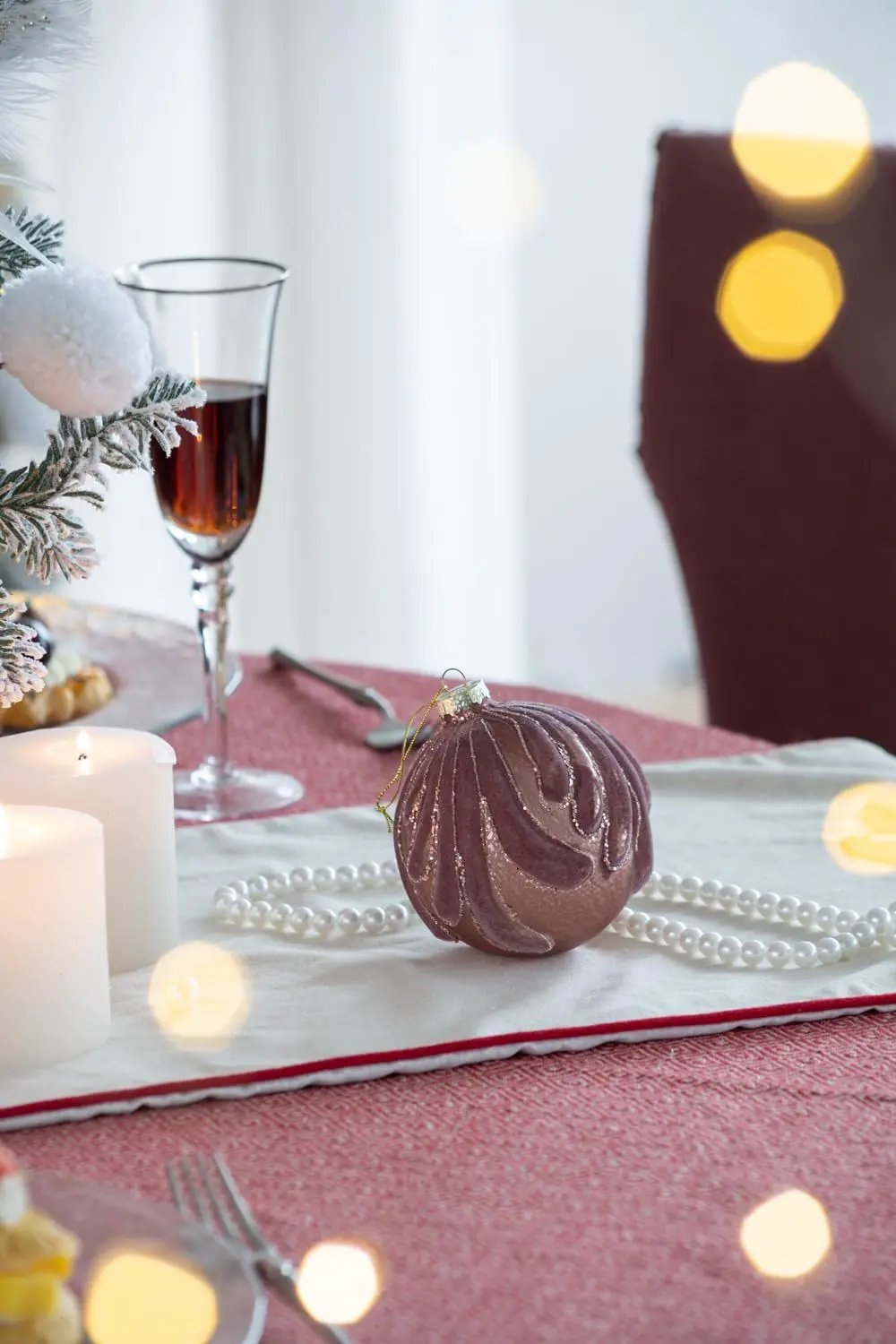 Decorative Hanging Ball Christmas Tree Ornaments For Holiday Party Decorations (Set of 6) by Unique Piece Furniture