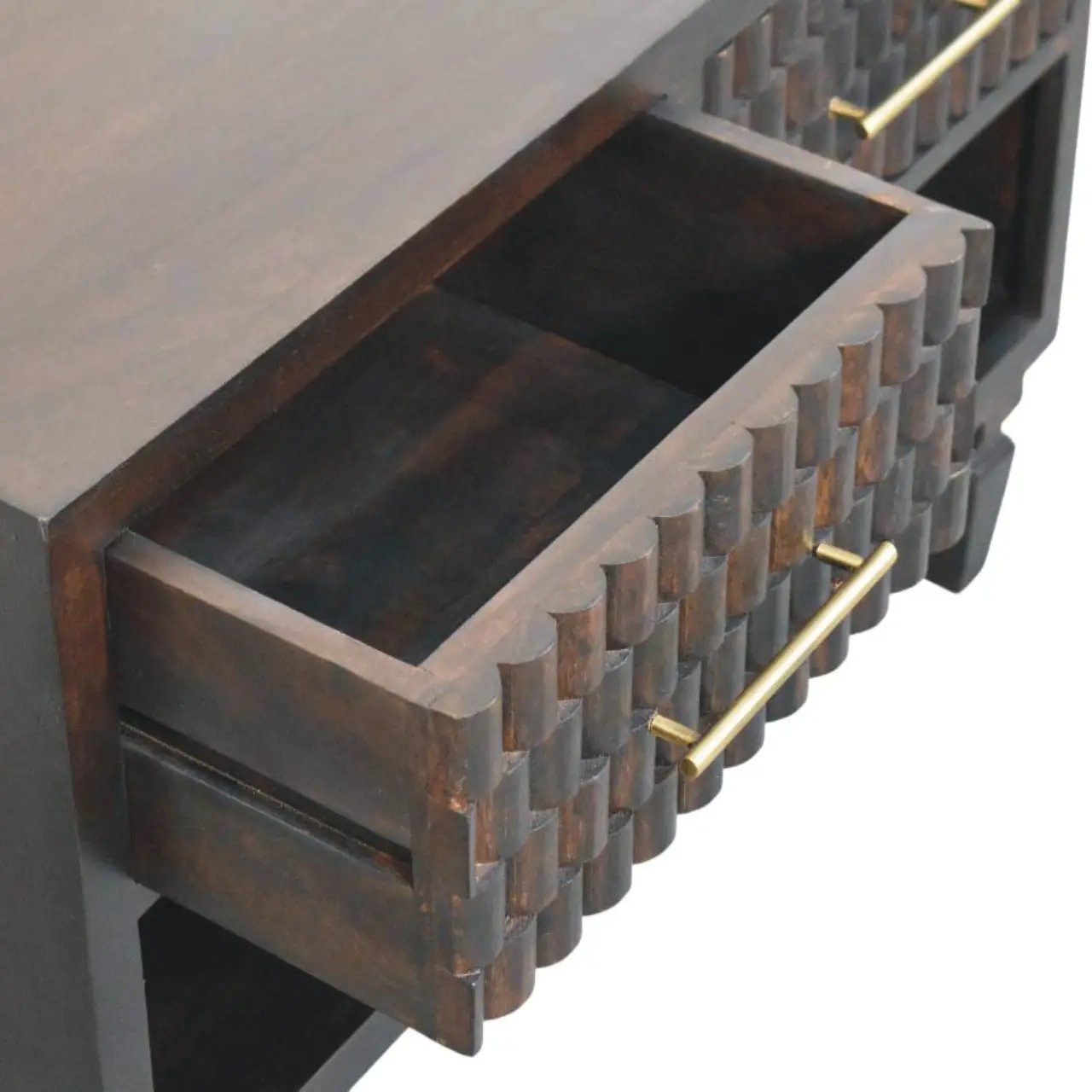 Solid Wood Arno Shoe Storage Unit by HouseOfZazla