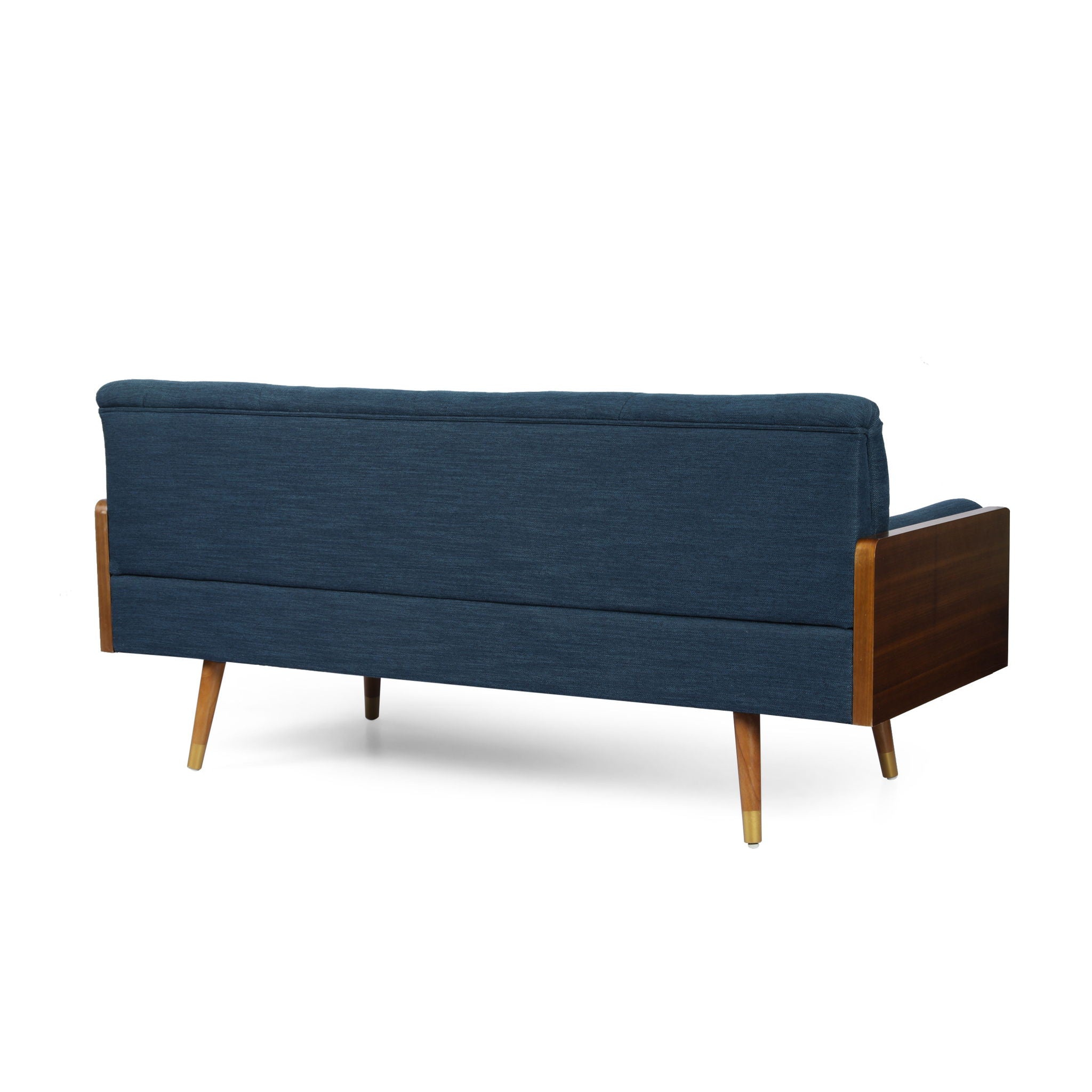 Aidan Mid Century Modern Tufted Fabric Sofa by HouseOfZazla