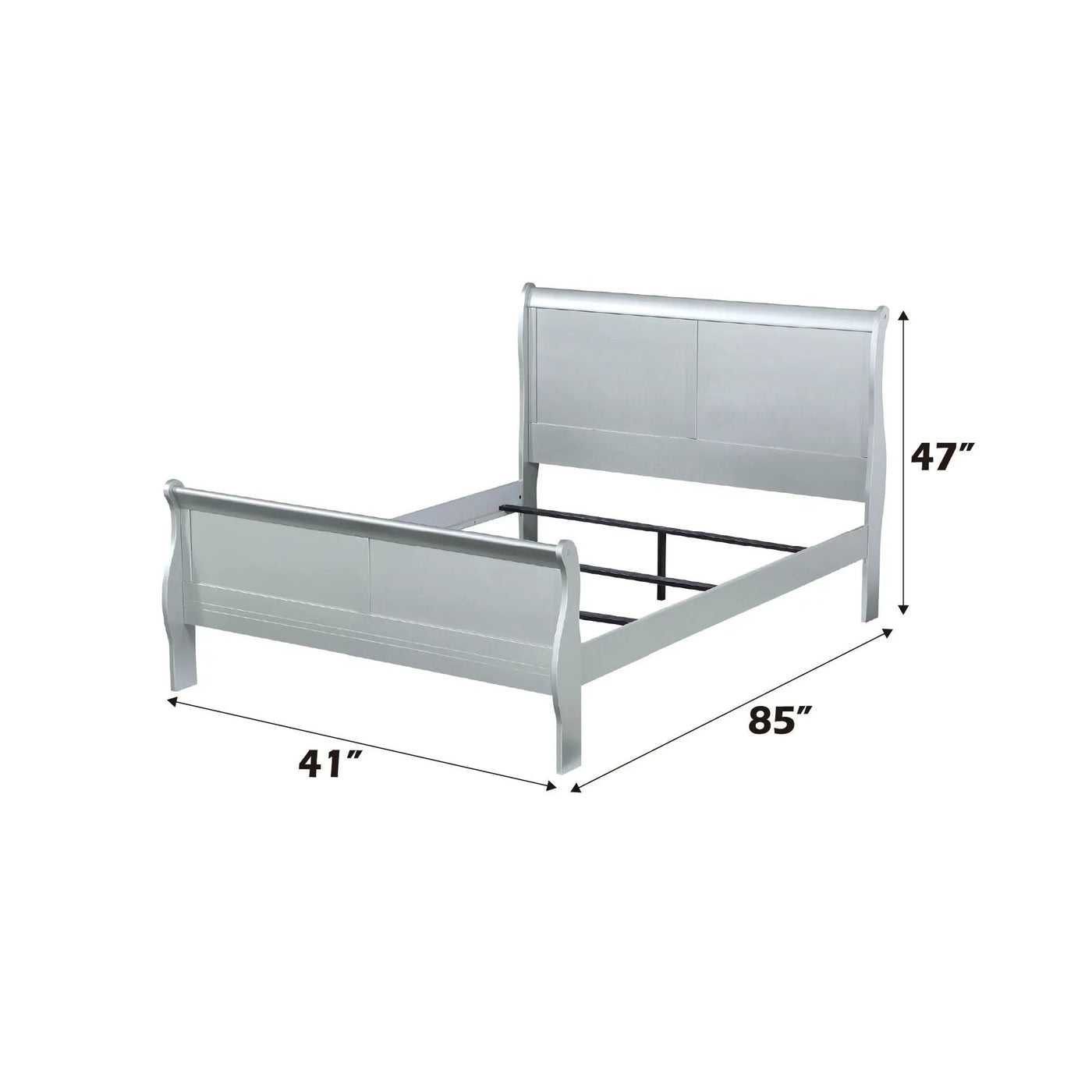 Louis Philippe - Sleigh Style Bed by Unique Piece Furniture