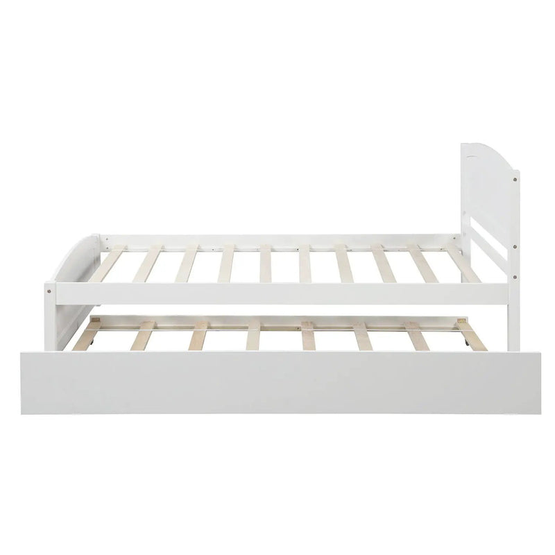 Platform Bed & Headboard, Footboard And Wood Slat Support by Unique Piece Furniture
