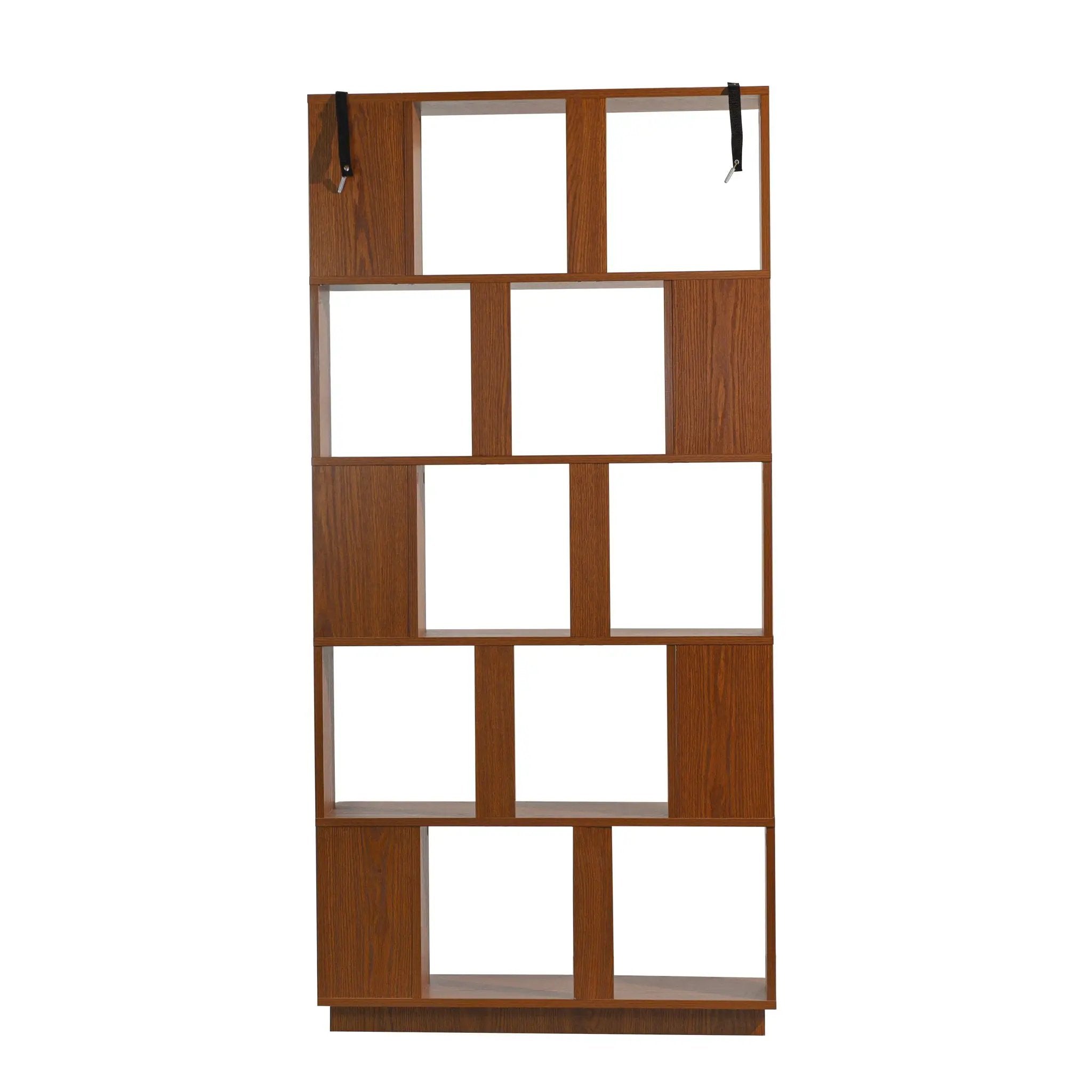 Modern 5 Tier Open Storage Bookcase by HouseOfZazla
