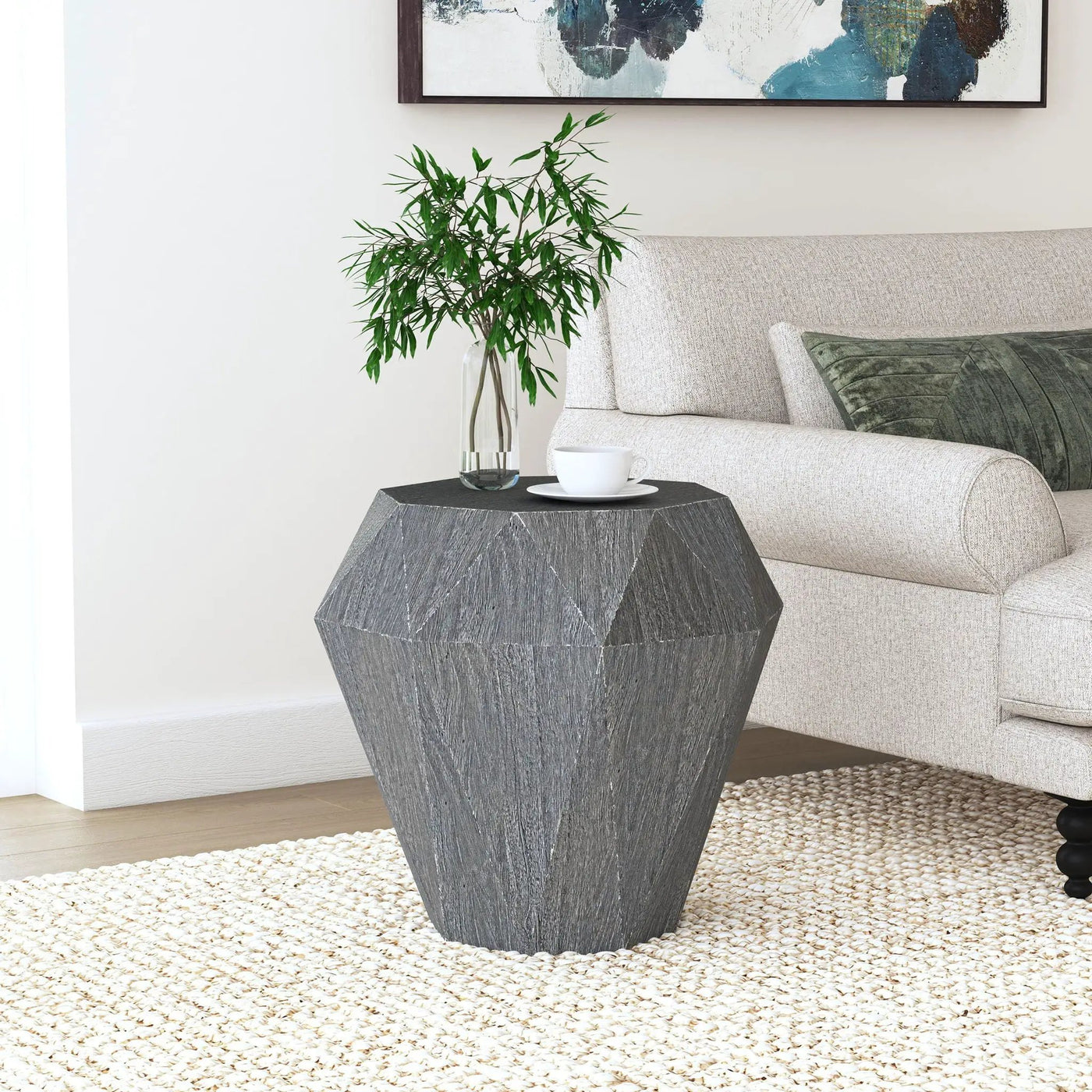 Pringle - Octagonal Side Table by HouseOfZazla