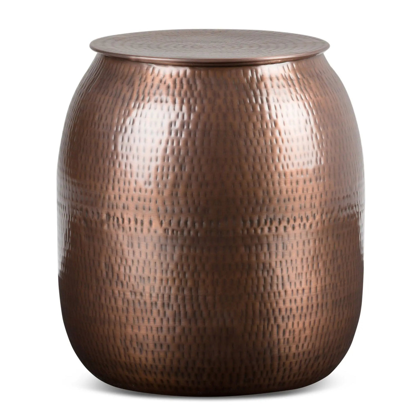 Griffen - Handcrafted Metal Storage Accent Table by HouseOfZazla