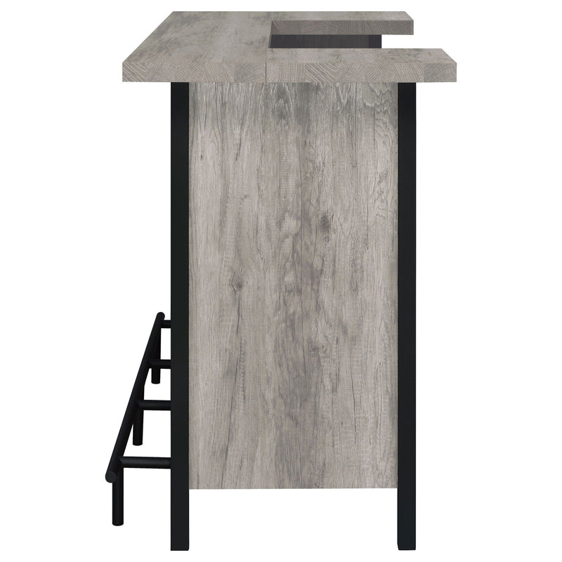 Menimen - Freestanding Bar Unit - Gray by HouseOfZazla