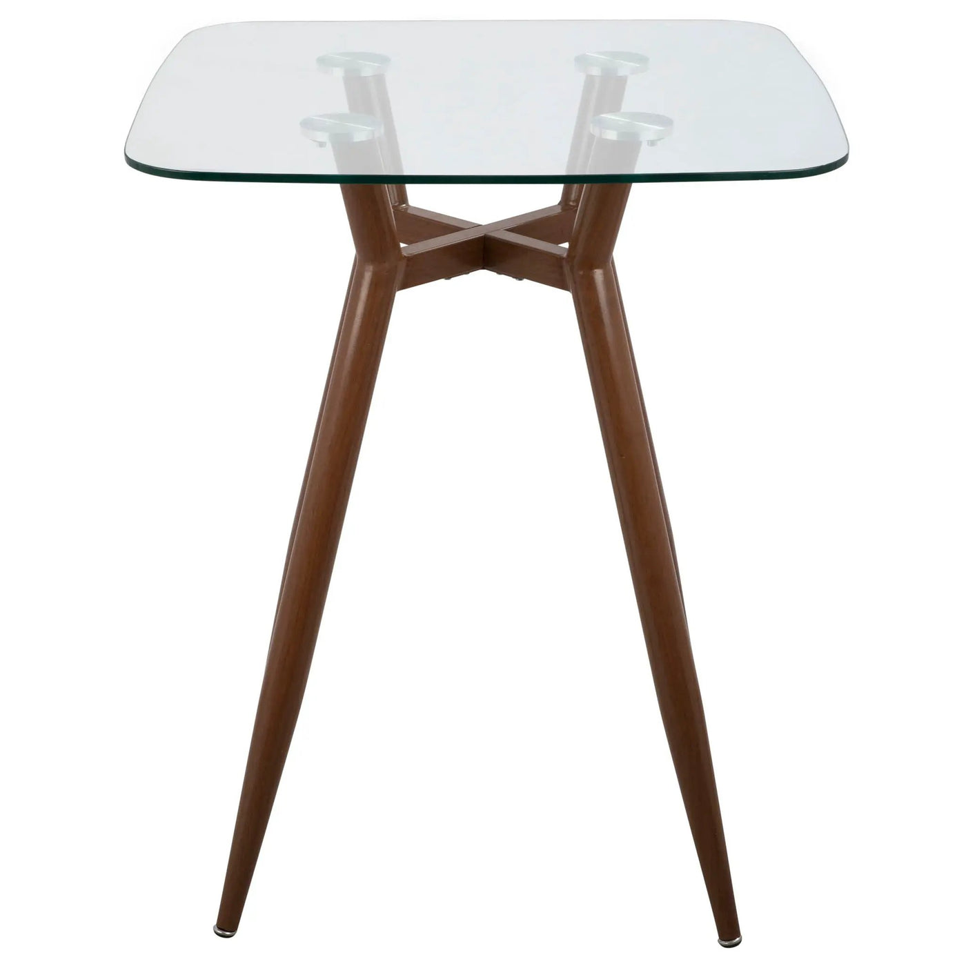 Clara - Mid Century Modern Square Table by HouseOfZazla