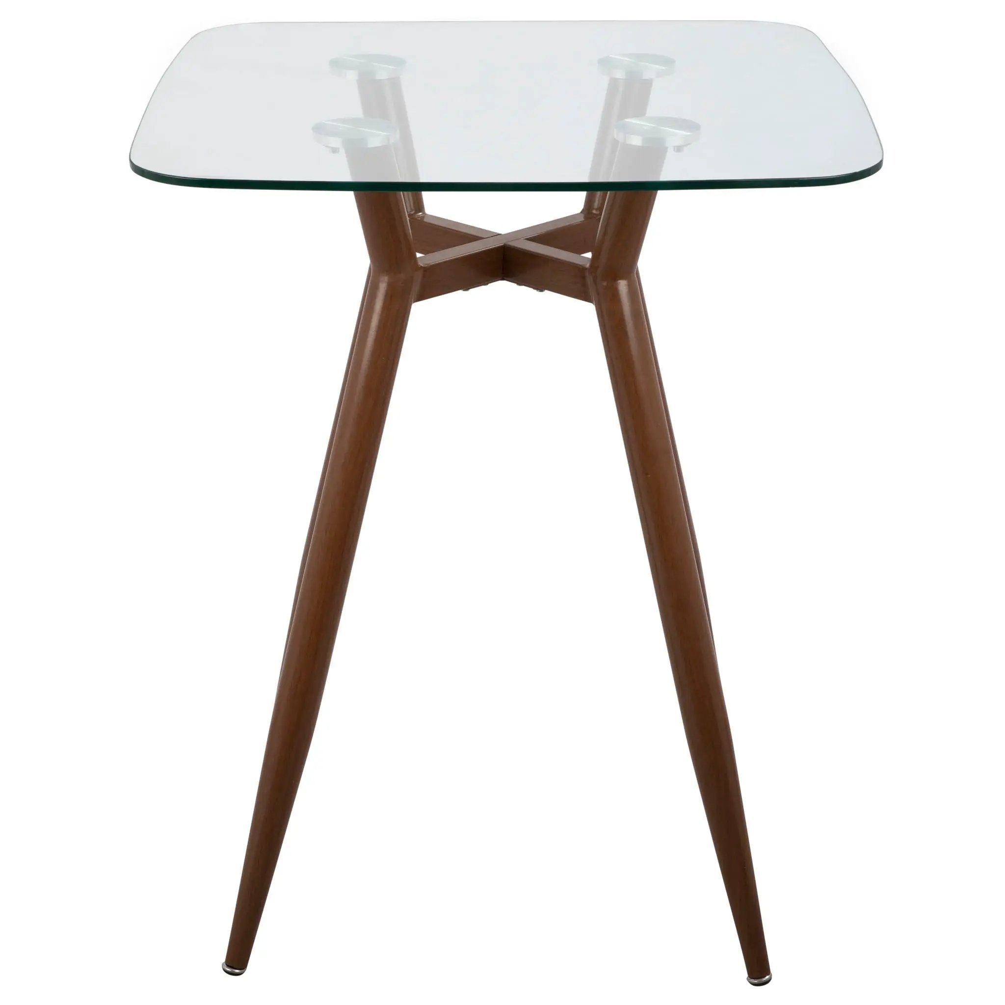 Clara - Mid Century Modern Square Table by HouseOfZazla