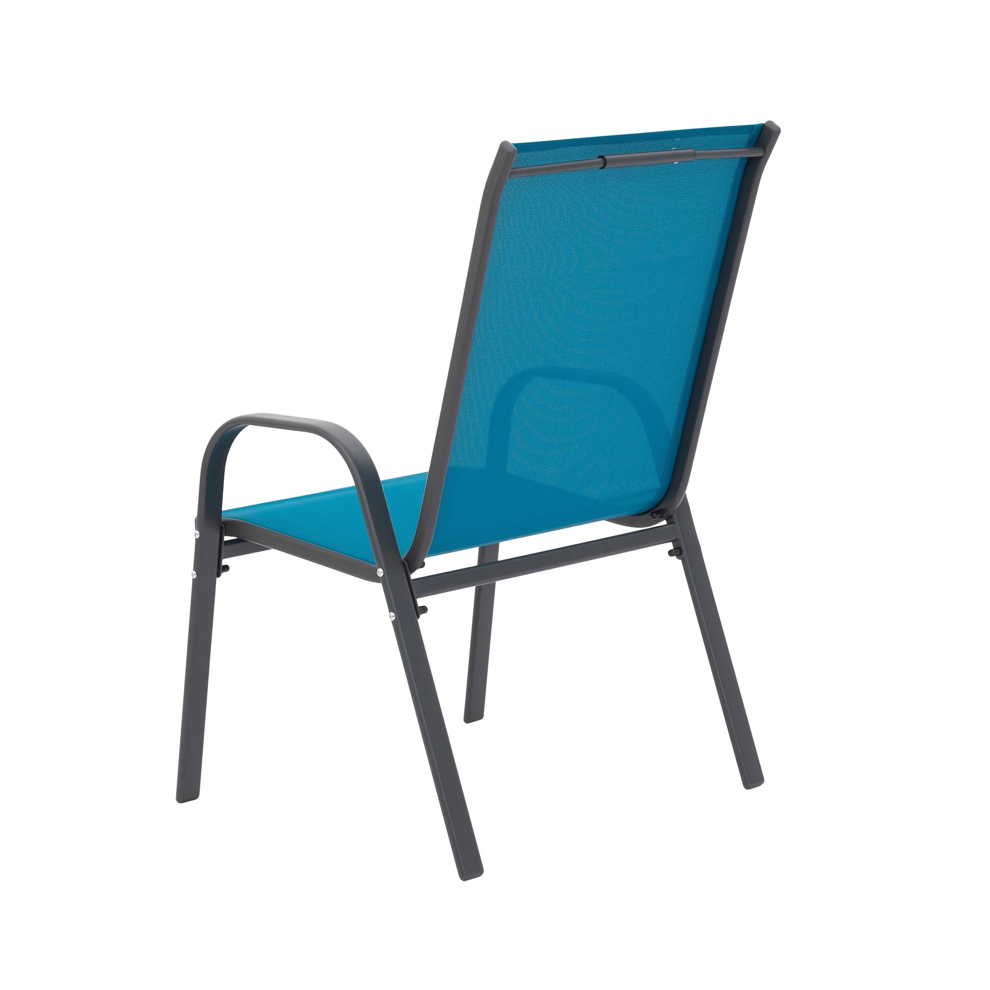 6-Piece Patio Chairs Set with High Backrest and Armrests by HouseOfZazla
