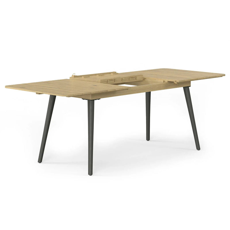 Beachside - Outdoor Extendable Dining Table - Light Teak by Unique Piece Furniture