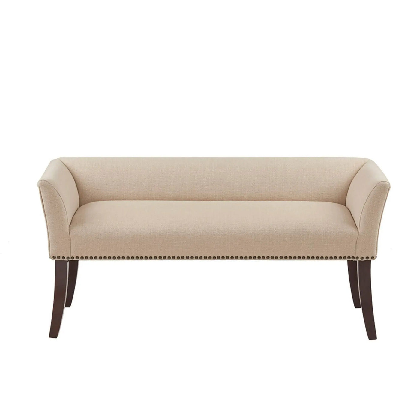 Elegant Design Bench Upholstery, Solid Wood Frame by Unique Piece Furniture