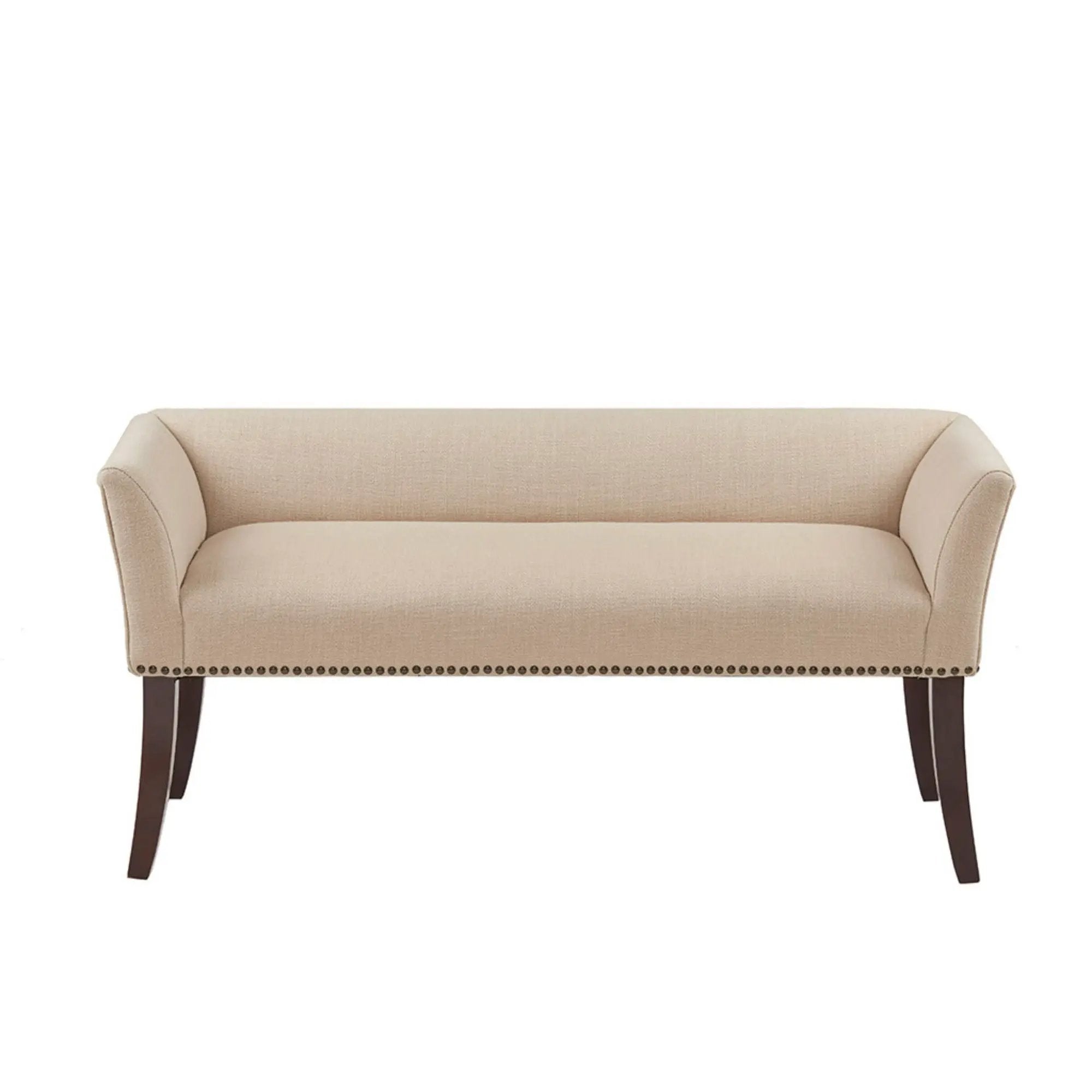 Elegant Design Bench Upholstery, Solid Wood Frame by HouseOfZazla