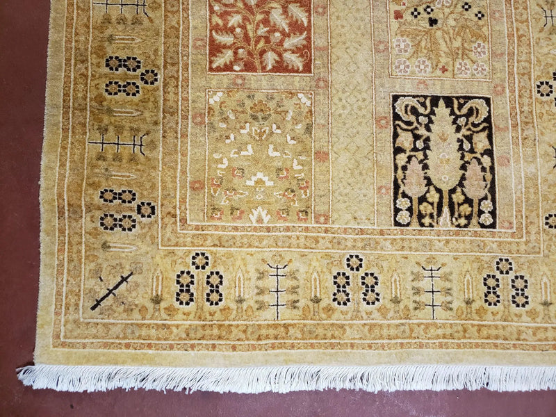 3' 2" x 12 ' 6" Pak Persian Safavieh Runner Haji Jalil Fine Runner Rug 3ft Runner 12ft Runner 13ft Runner Panel Design Runner Hand-Knotted by Jewel Rugs