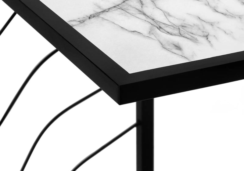 Accent Table, C - Shaped, Contemporary & Modern Convenient Design by HouseOfZazla