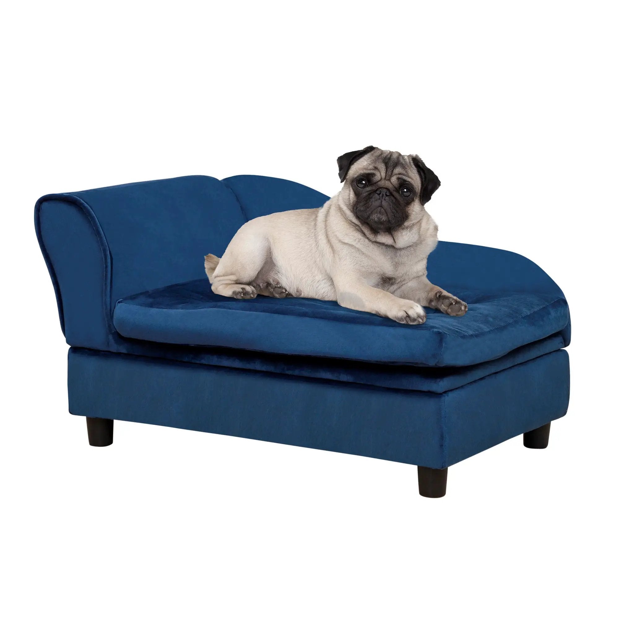 PawHut Luxury Fancy Dog Bed for Small Dogs with Hidden Storage by HouseOfZazla